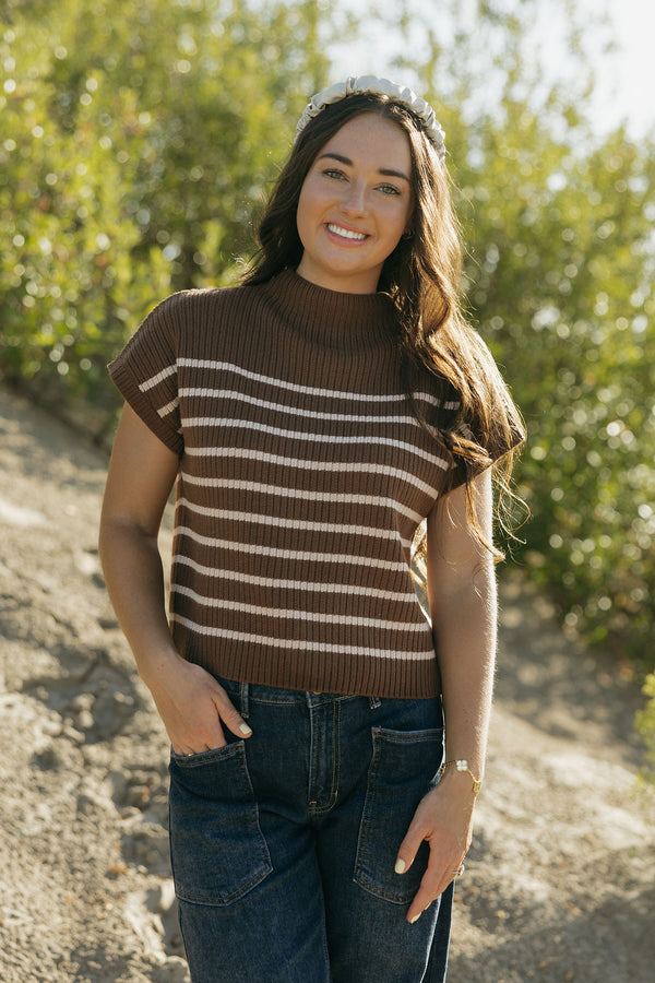 Selma Sweater-Brown