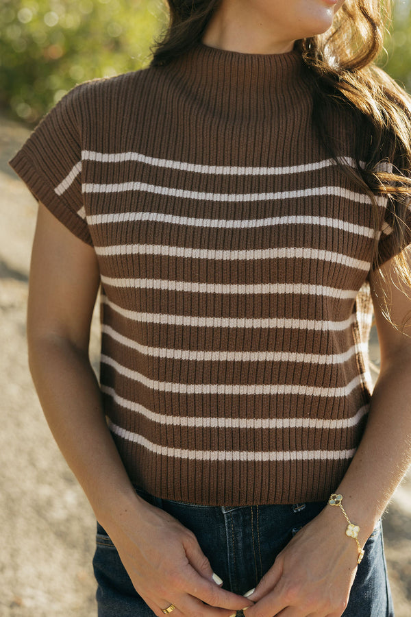 Selma Sweater-Brown