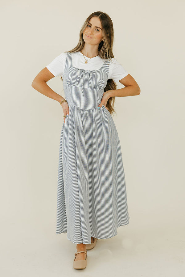 Sicily Dress-Blue