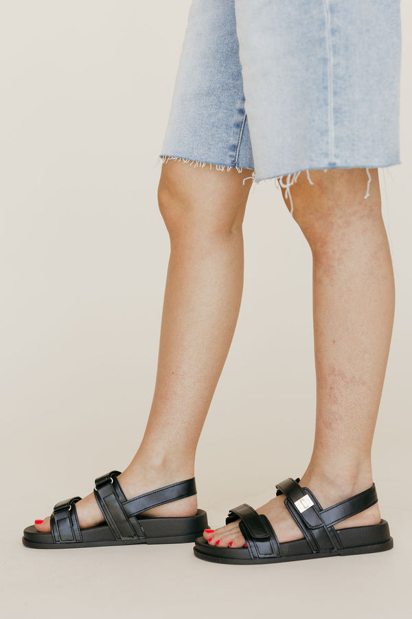 Selina Sandals-Black