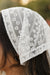 Lace Hair Scarf-White