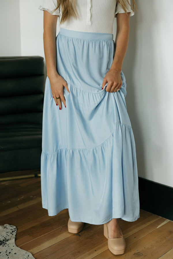 Mindy Skirt-Blue