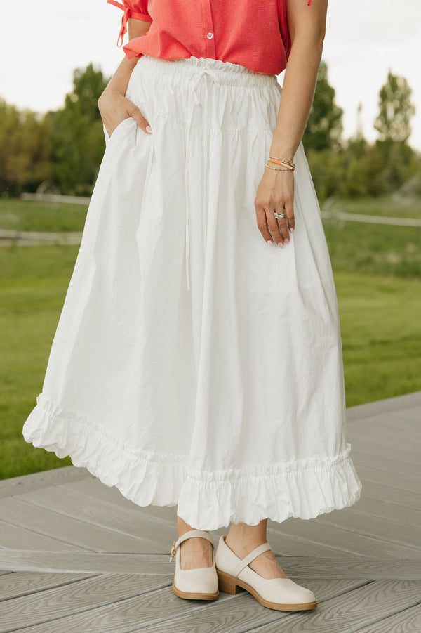 Jemma Skirt-White