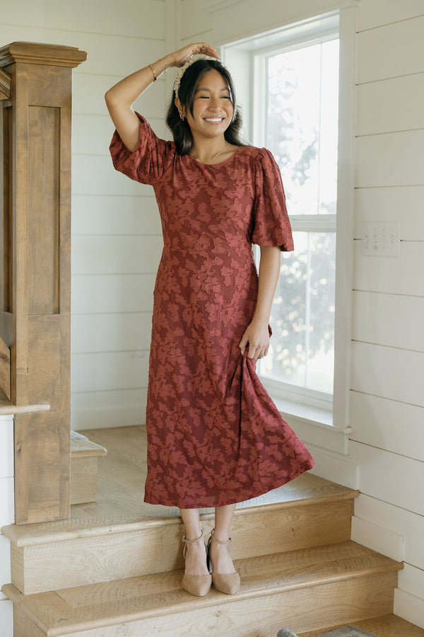 Danielle Dress-Dusty Rose