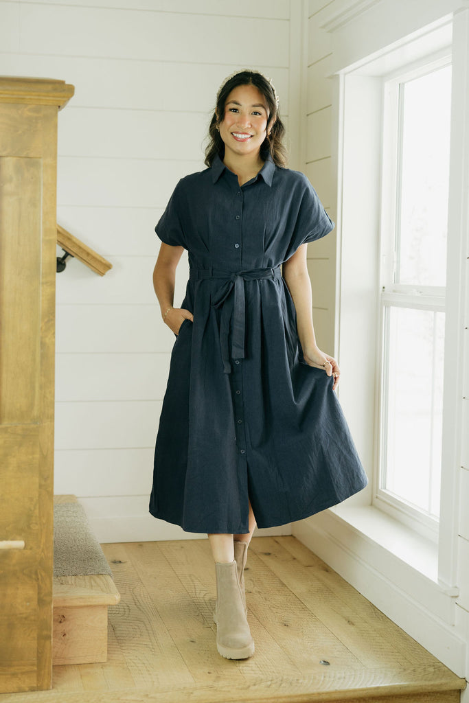 Erin Dress-Navy