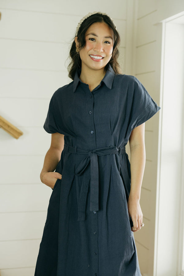 Erin Dress-Navy