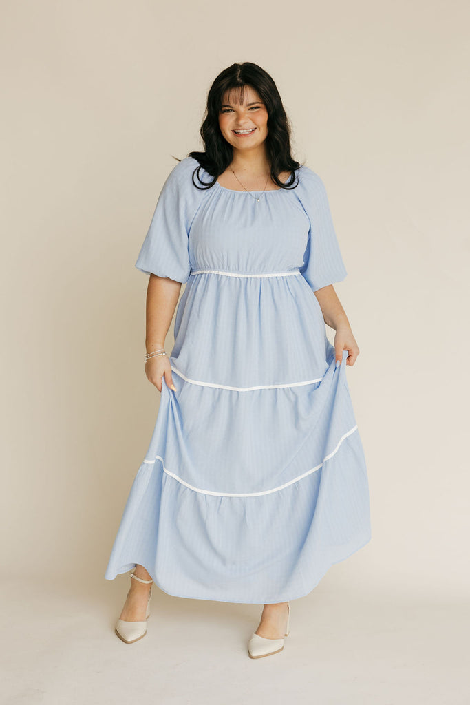 Valerie Dress-Sky Blue