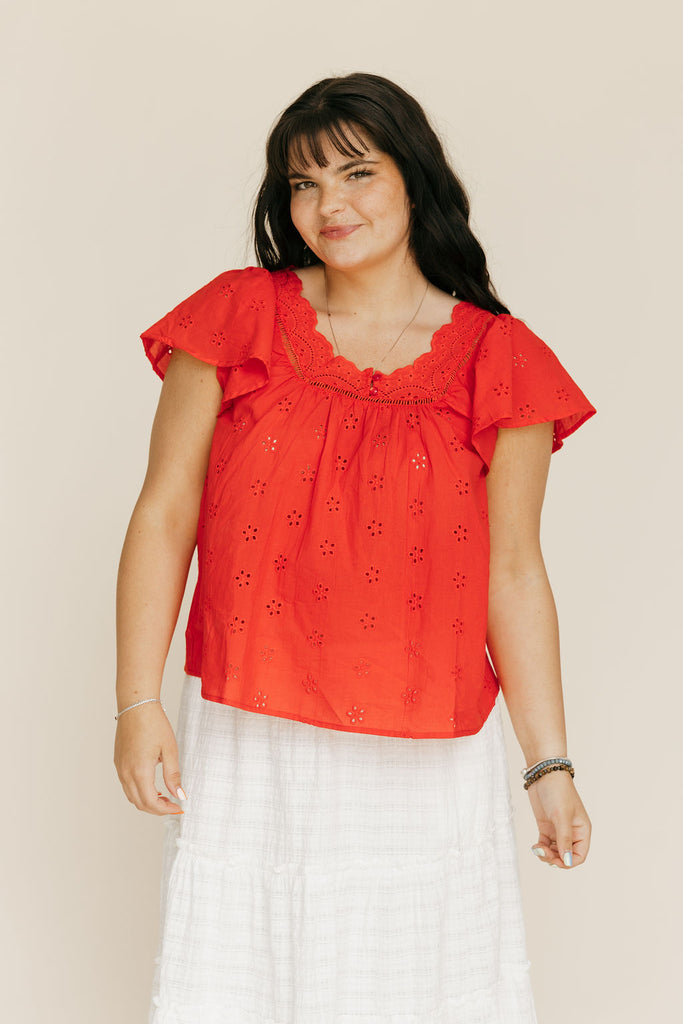 Bethany Top-Red