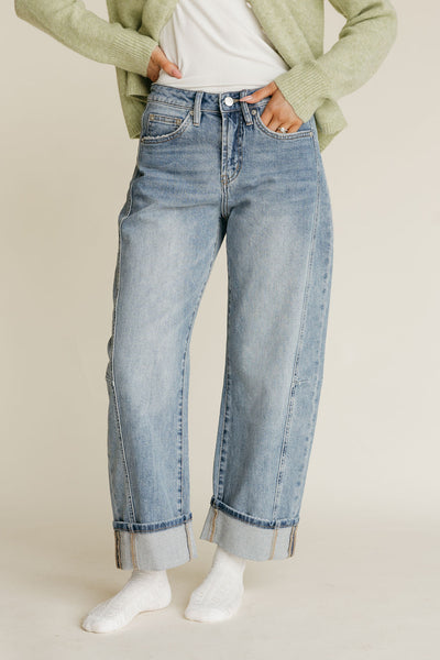 Saige Denim-Dusty Blue