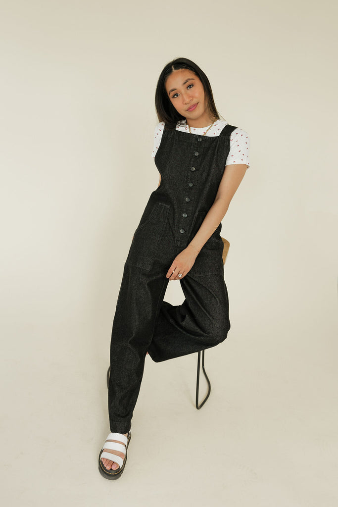 Bradford Overalls-Vintage Black