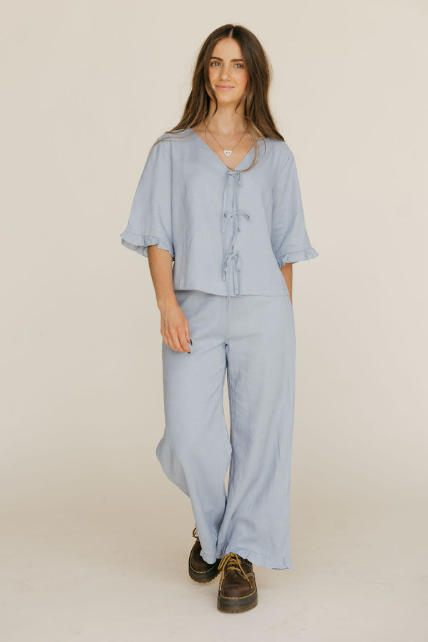 Maya Pants-Slate Blue