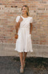 Lindy Dress-White