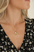 Alica Cluster Necklace-Gold