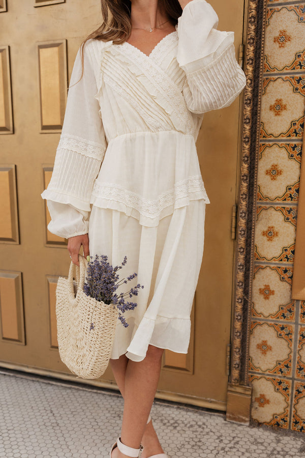 Libbie Dress-Cream