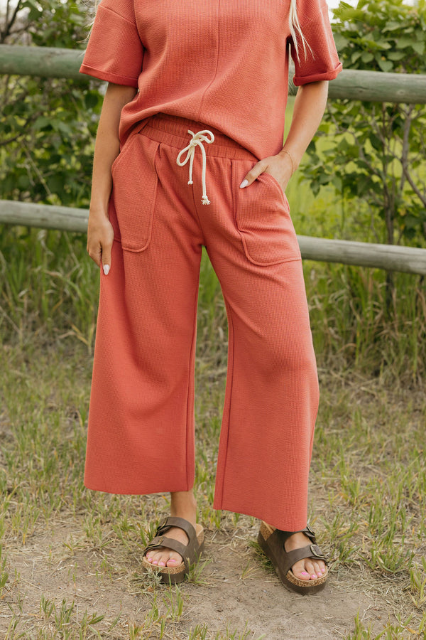 Fitz Pants-Terracotta