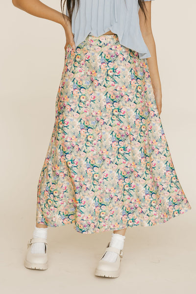 Laine Skirt-Floral Multi