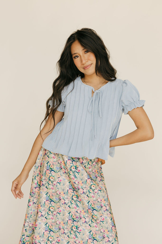 Willow Top-Blue