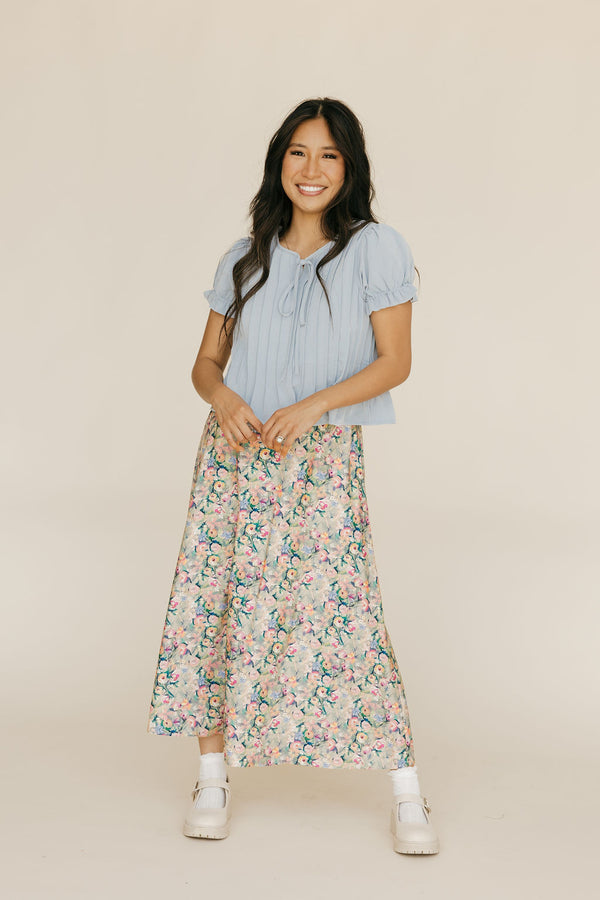 Laine Skirt-Floral Multi
