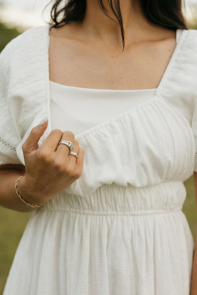 Kensington Dress-Ivory – Love Olive Co