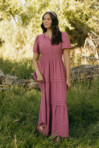 Caribbean Dress-Berry