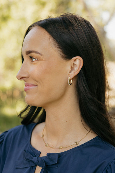 Audrina Earrings-Gold