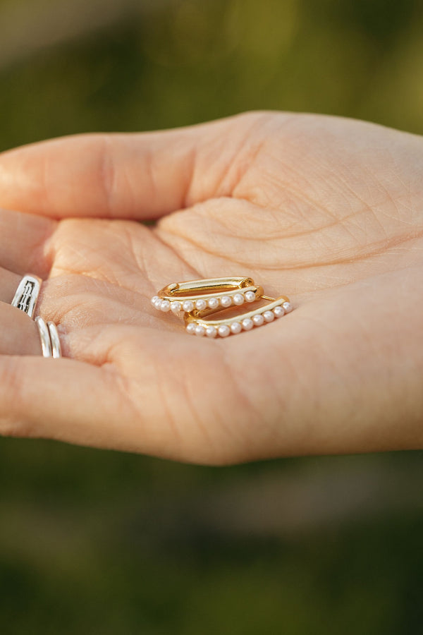 Audrina Earrings-Gold