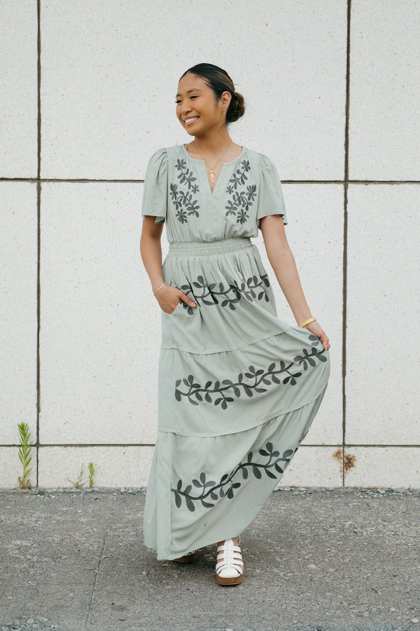 Avianna Dress-Sage