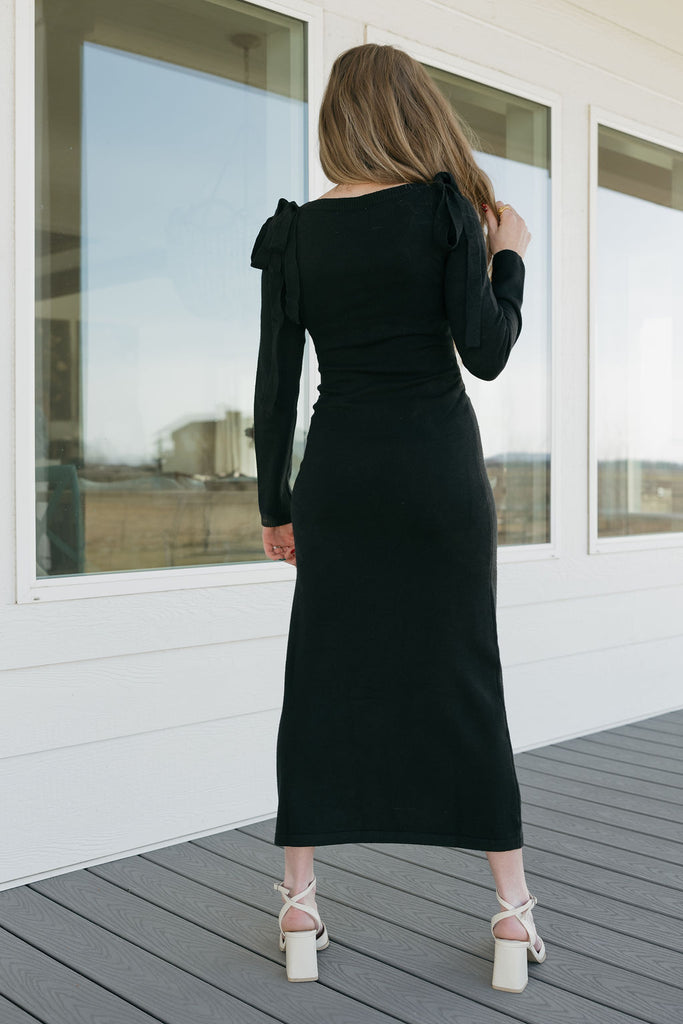 Addison Dress-Black Love Olive Co Addison Dress-Black Love Olive Co