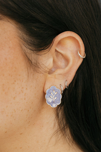 Ivy Earrings-Gold