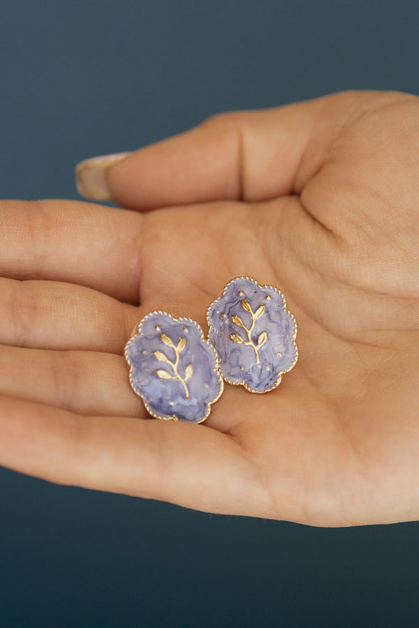 Ivy Earrings-Gold