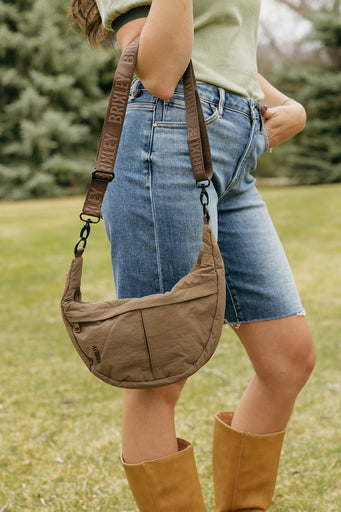 Brixley Crescent Bag-Mocha