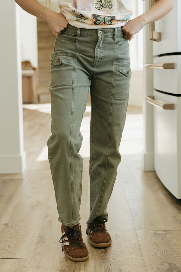 Elliott Pants-Hunter Green