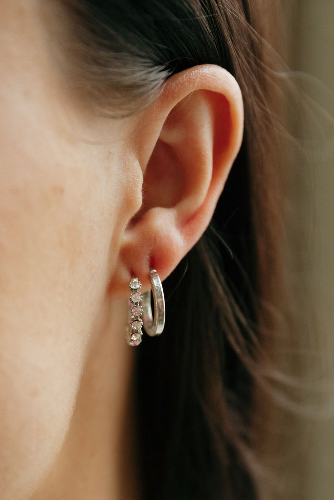 Eloisa Earring Set-Silver