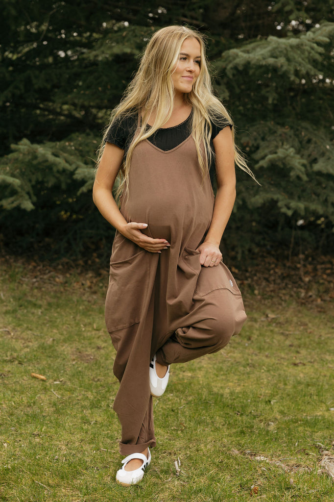 Free People Hot Shot Onesie-Wild Mustang