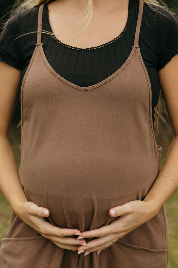 Free People Hot Shot Onesie-Wild Mustang