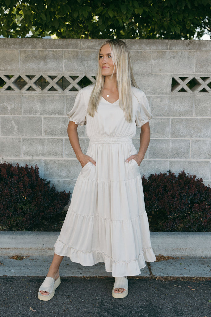 Adela Dress-Ivory