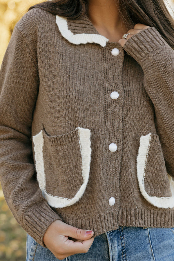 Maylin Cardigan-Mocha