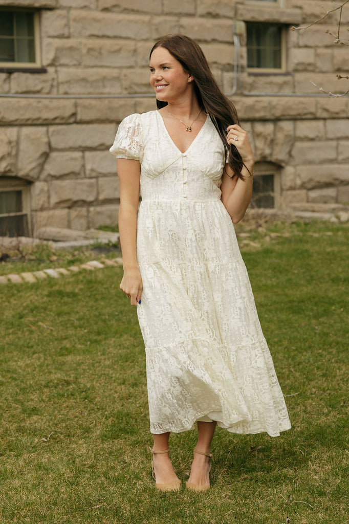 Honey Dress-Cream Love Olive Co Honey Dress-Cream Love Olive Co