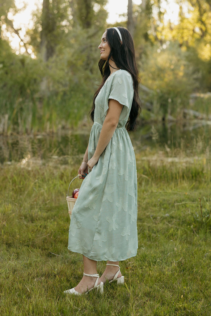 Beatrice Dress-Sage – Love Olive Co
