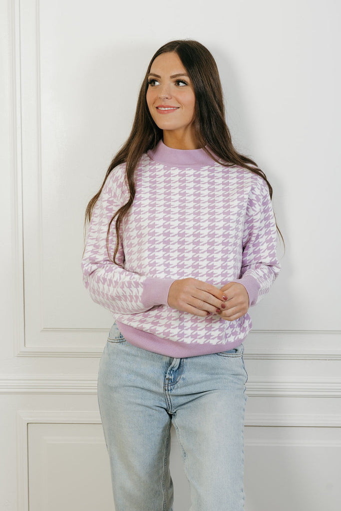 Terri Sweater-Purple