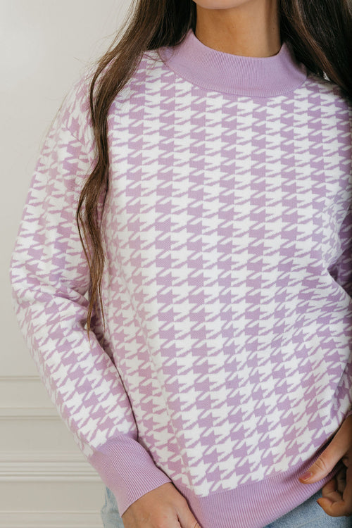 Terri Sweater-Purple