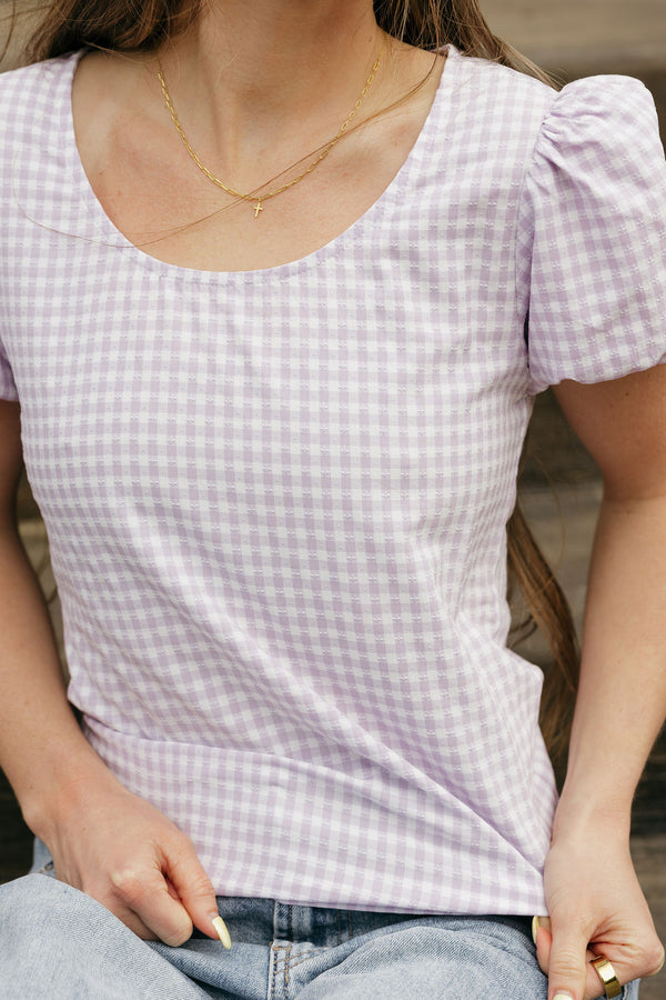 Camrie Top-Lavender