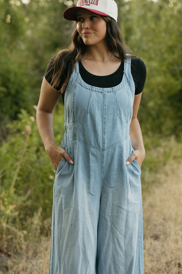 Dree Overalls-Light Denim