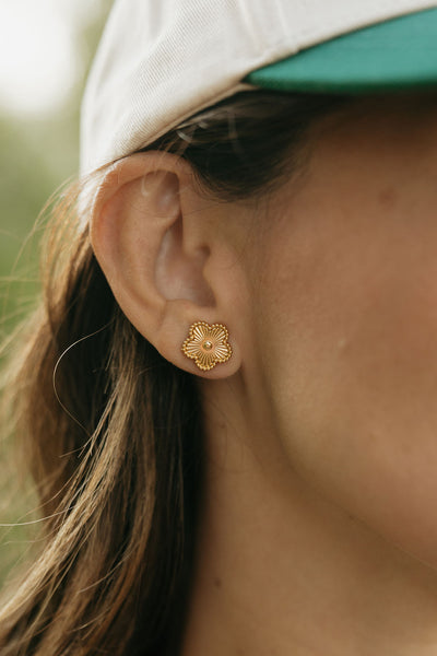 Buttercup Earrings-Gold