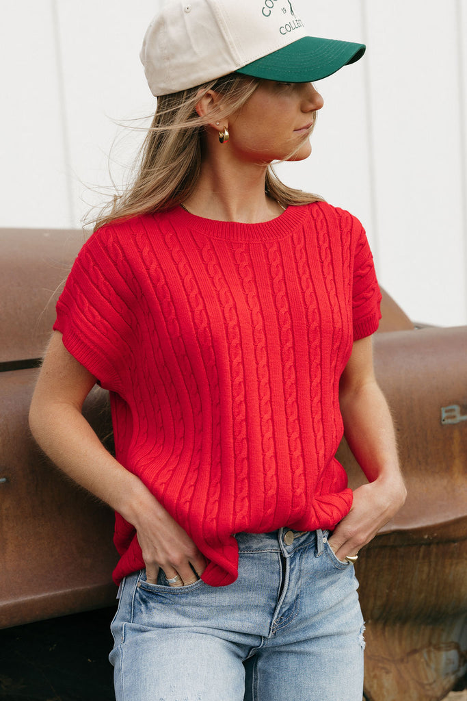 Cason Top-Red