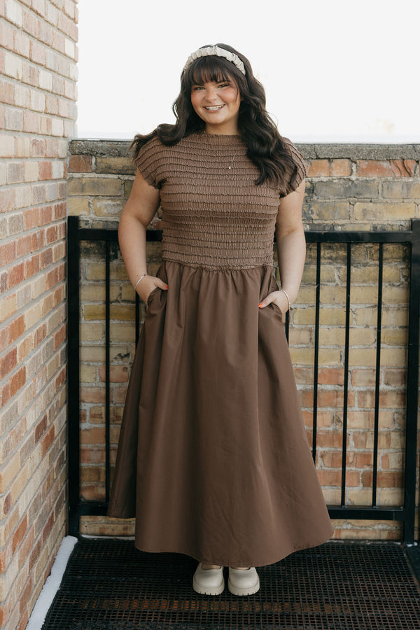 Ivonne Dress-Brown