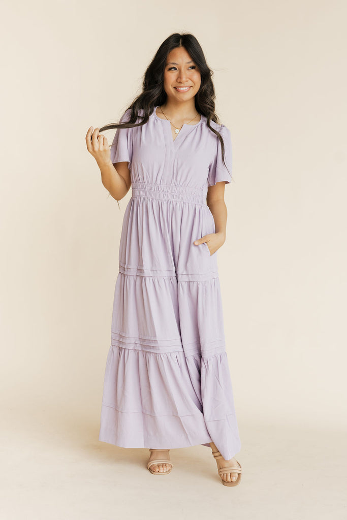 Caribbean Dress-Lavender