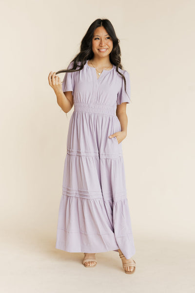 Arlette Dress-Patchwork Multi  Love Olive Co