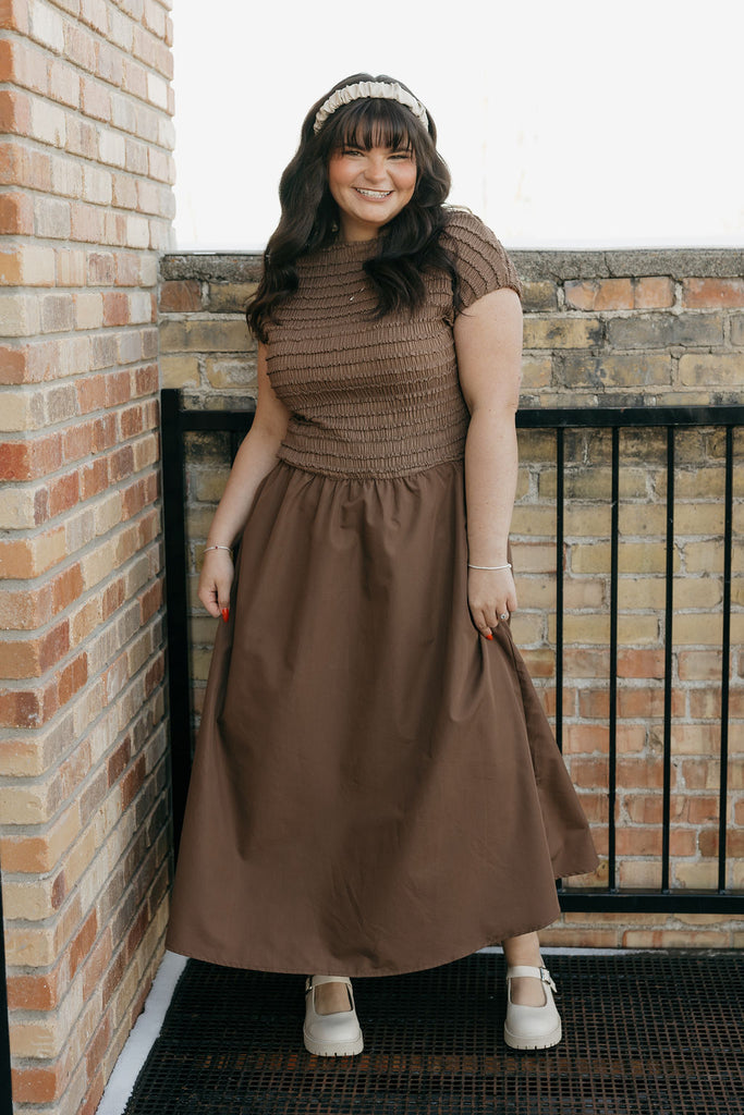 Ivonne Dress-Brown