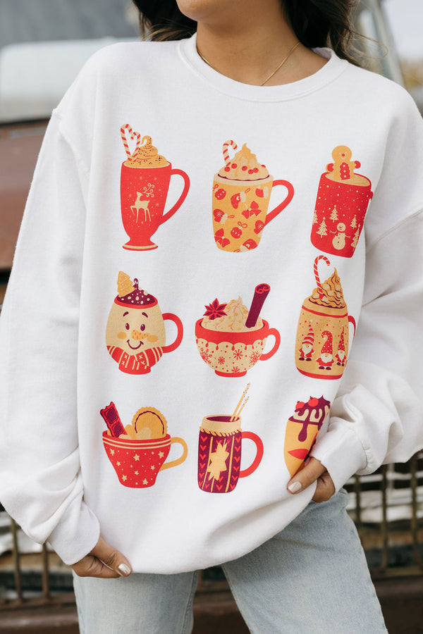 Hot Chocolate Pullover-Cream